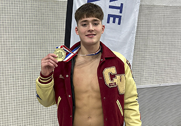  Cy Woods HS senior earns two gold medals at UIL State swim meet